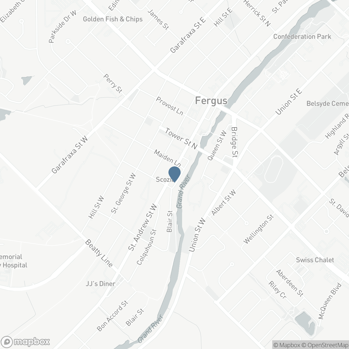 452 ST ANDREW STREET W, Fergus, Ontario N1M 1P3